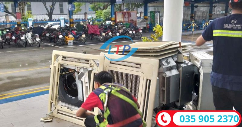 Nhận thu mua máy lạnh âm trần tại Đồng Nai - Lộc Thiên Phát