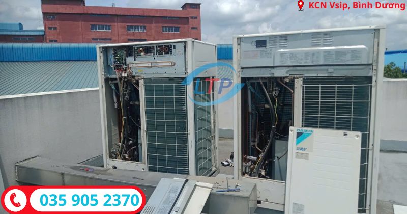 thu mua máy lạnh công nghiệp hư cũ giá cao - Lộc Thiên Phát