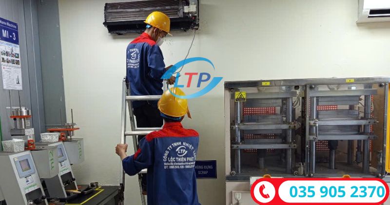 sửa máy lạnh treo tường - Lộc Thiên Phát