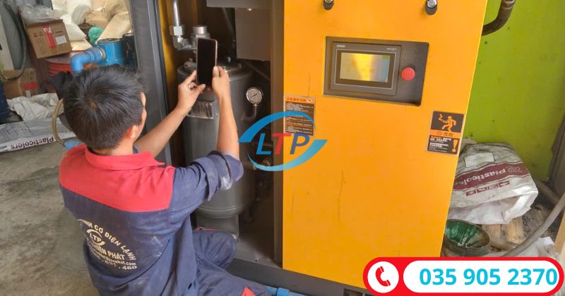 Kiểm tra máy nén khí miễn phí 24/7 - Lộc Thiên Phát