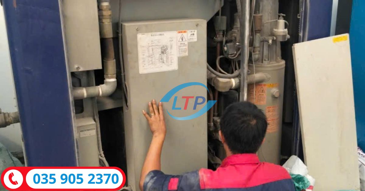 Sửa Chữa Máy Nén Khí Trục Vít Tại Bình Dương