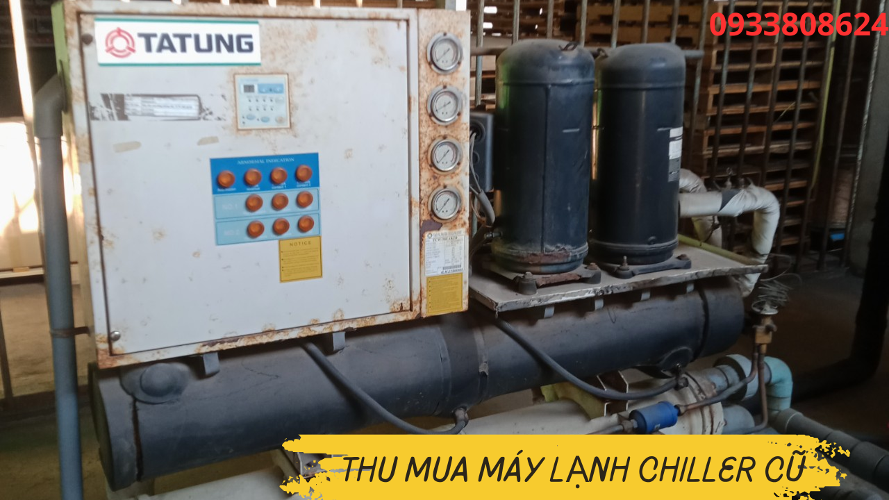 Thu Mua Máy Lạnh Chiller Cũ Hư Hỏng – Điện Lạnh Lộc Thiên Phát