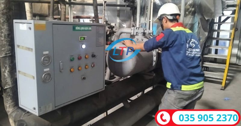 sửa chiller giải nhiệt nước - Lộc Thiên Phát