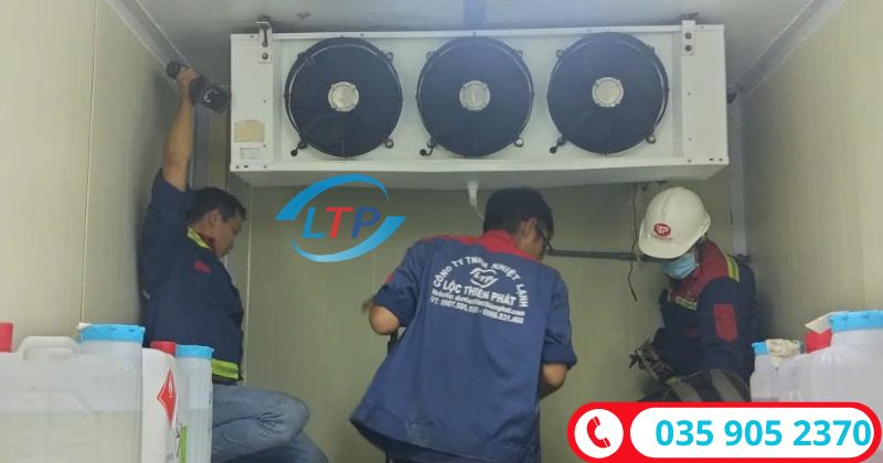 sửa kho lạnh uy tín bình dương - Lộc Thiên Phát
