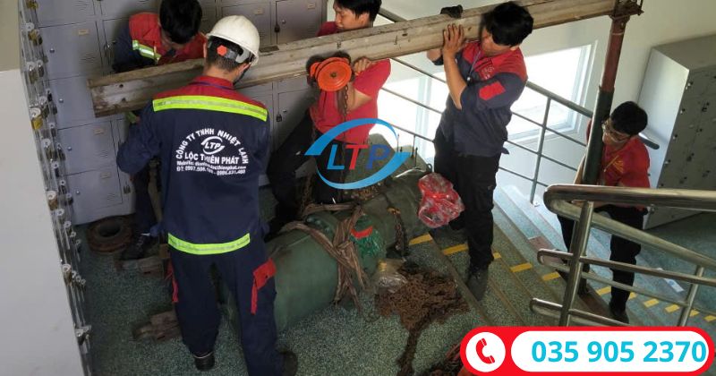 Nhận sửa chữa máy nén chiller tận nơi - Lộc Thiên Phát