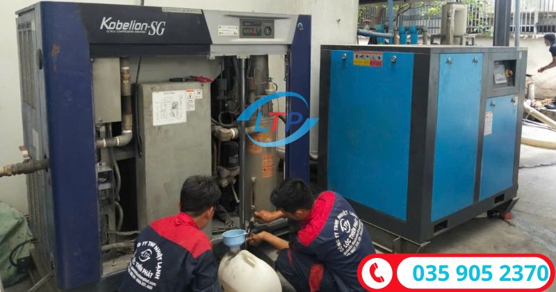 Lộc Thiên Phát - Đơn vị chuyên sửa máy nén khí công nghiệp uy tín