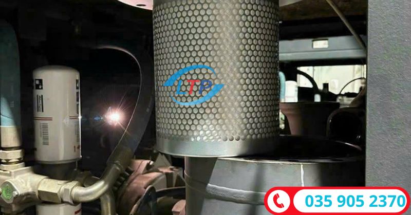 thay lọc dầu máy nén khí - Lộc Thiên Phát