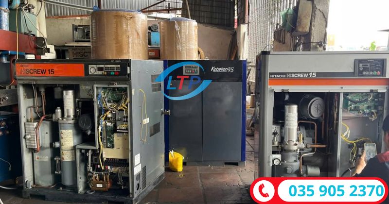 sửa máy nén khí trục vít chuyên nghiệp - Lộc Thiên Phát
