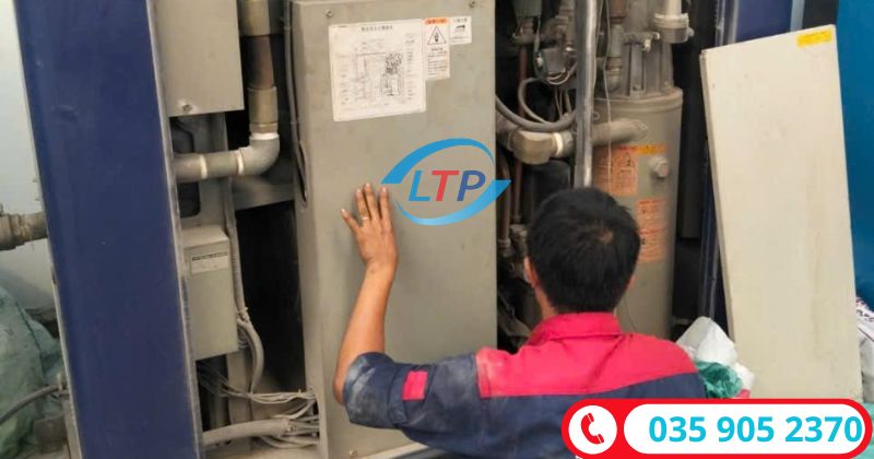 sửa máy nén khí tại KCN Mỹ Phước Bình Dương - Lộc Thiên Phát