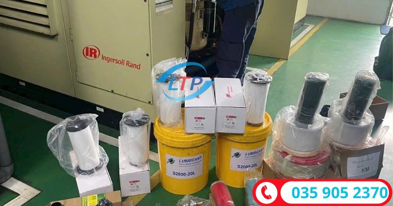 thay linh kiện máy nén khí - Lộc Thiên Phát