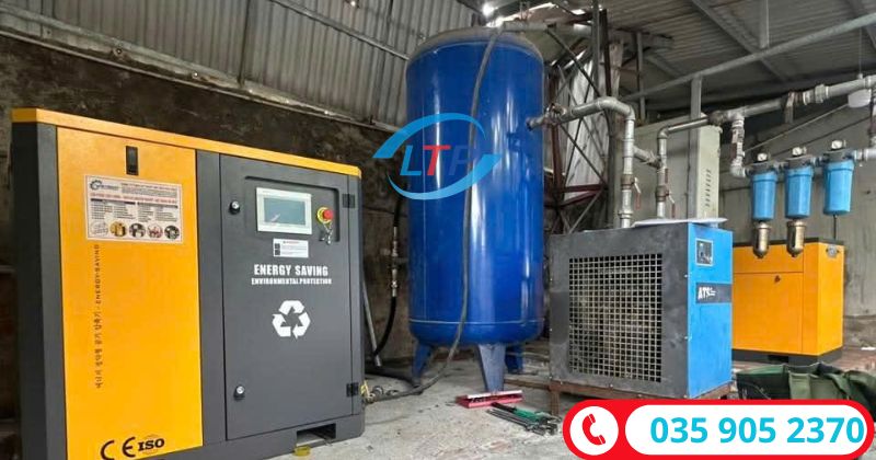 đơn vị chuyên sửa máy nén khí công nghiệp - Lộc Thiên Phát