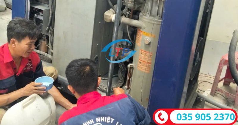 đơn vị sửa máy nén khí uy tín - Lộc Thiên Phát