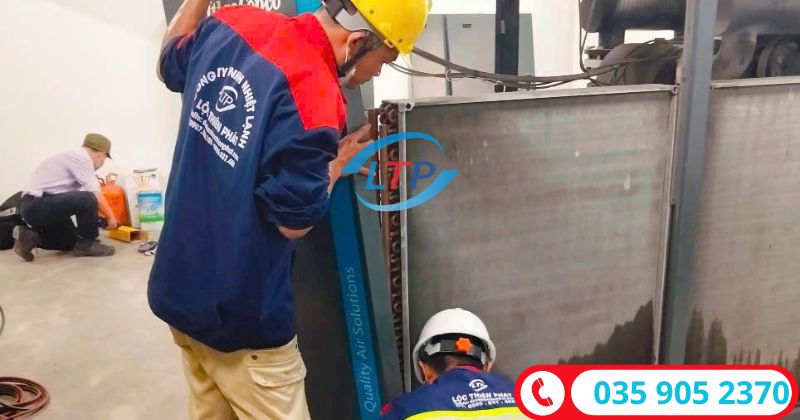top 1 đơn vị chuyên sửa máy nén khí Atlas Copco tại Đồng Nai - Lộc Thiên Phát