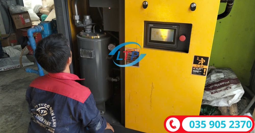 đơn vị chuyên sửa máy nén khí công nghiệp uy tín - Lộc Thiên Phát