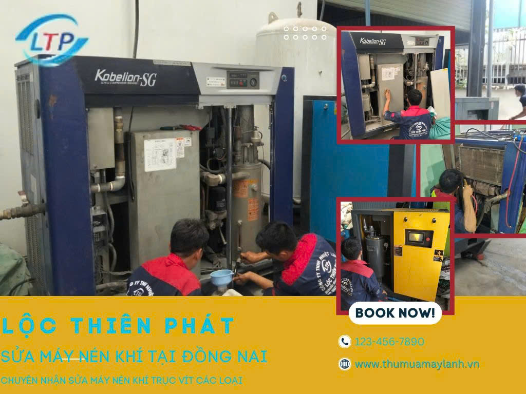 Bảng Giá Sửa Máy Nén Khí Tại Đồng Nai Năm 2026 Mới Nhất