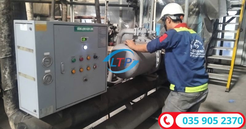 nhận sửa chữa chiller giá rẻ tận nơi - Lộc Thiên Phát