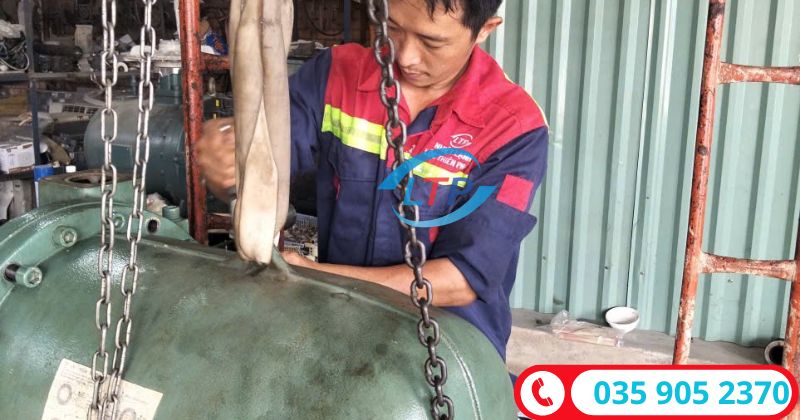 top 1 đơn vị chuyên sửa máy nén chiller tại Đồng Nai - Lộc Thiên Phát