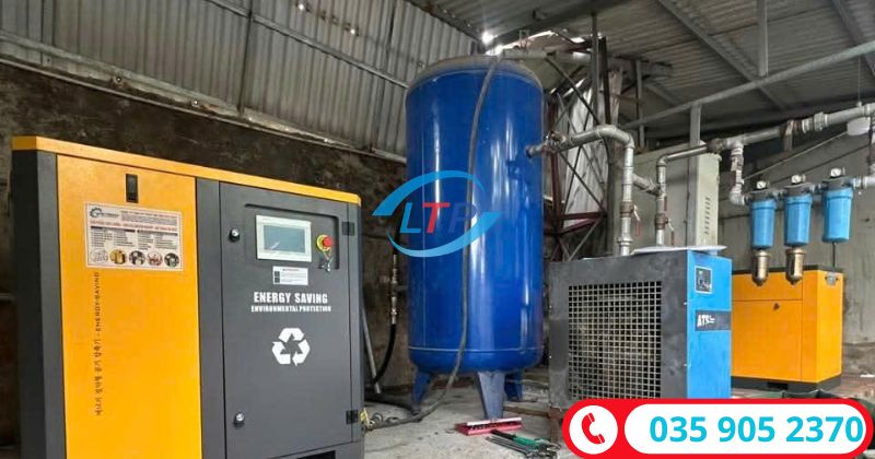 top 1 đơn vị chuyên sửa máy nén khí tại Dĩ An - Lộc Thiên Phát