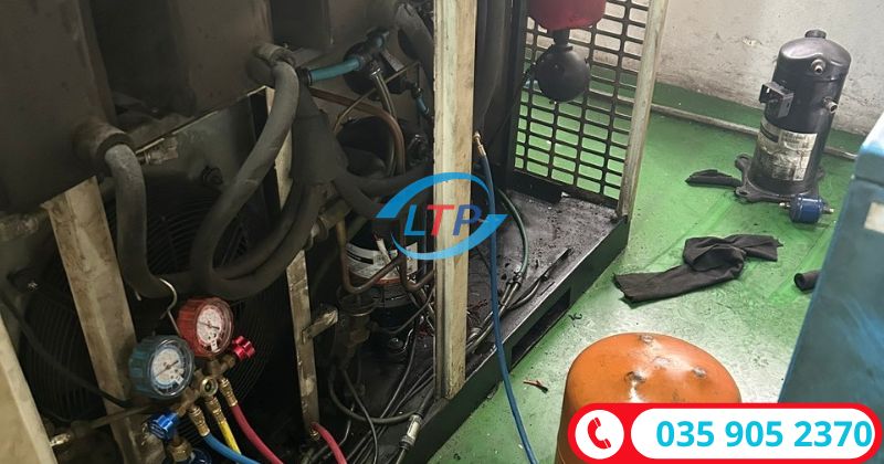 top 1 đơn vị chuyên sửa máy sấy khí - Lộc Thiên Phát