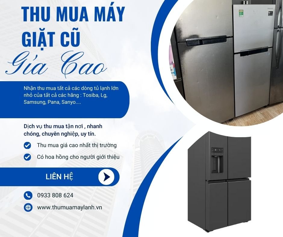 Thu Mua Tủ Lạnh Cũ Tại Biên Hòa - Điện Lạnh Lộc Thiên Phát