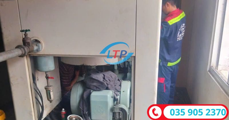 sửa máy nén khí trục vít uy tín - Lộc Thiên Phát