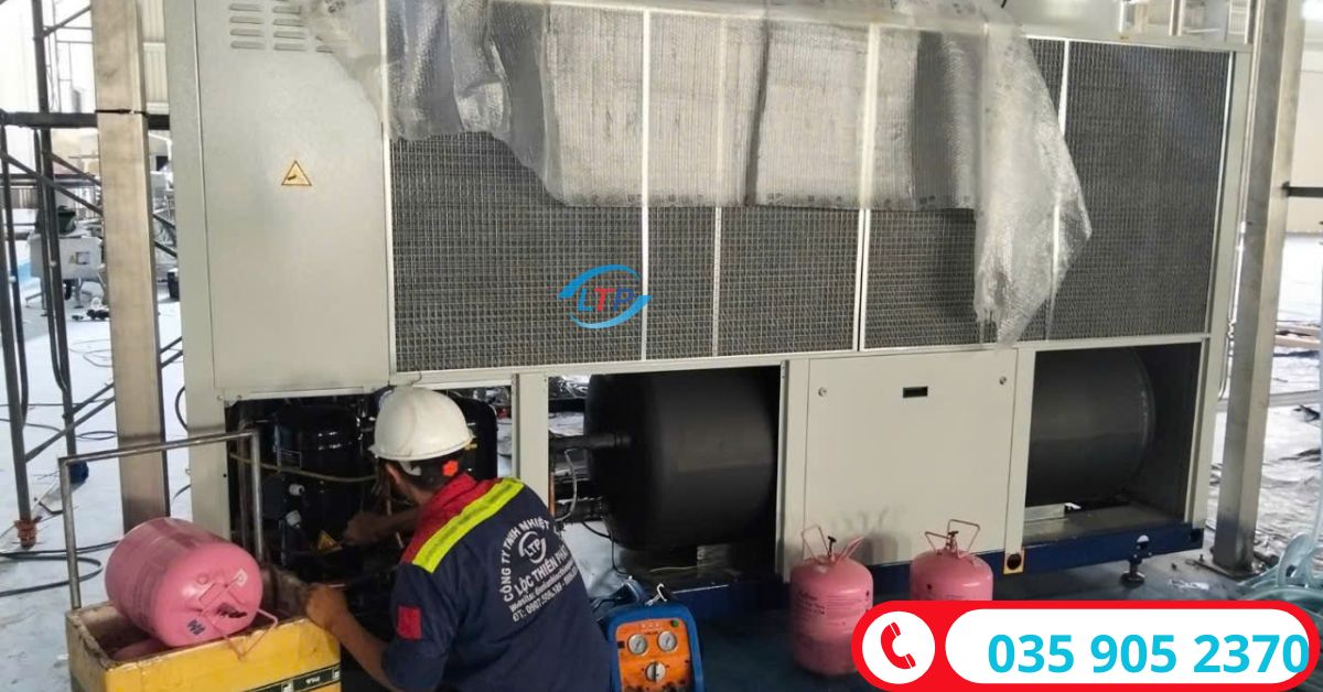 Bảo Dưỡng, Sửa Chữa Chiller Tại KCN Đại Đăng Bình Dương – Xử Lý Sự Cố Chiller Công Nghiệp