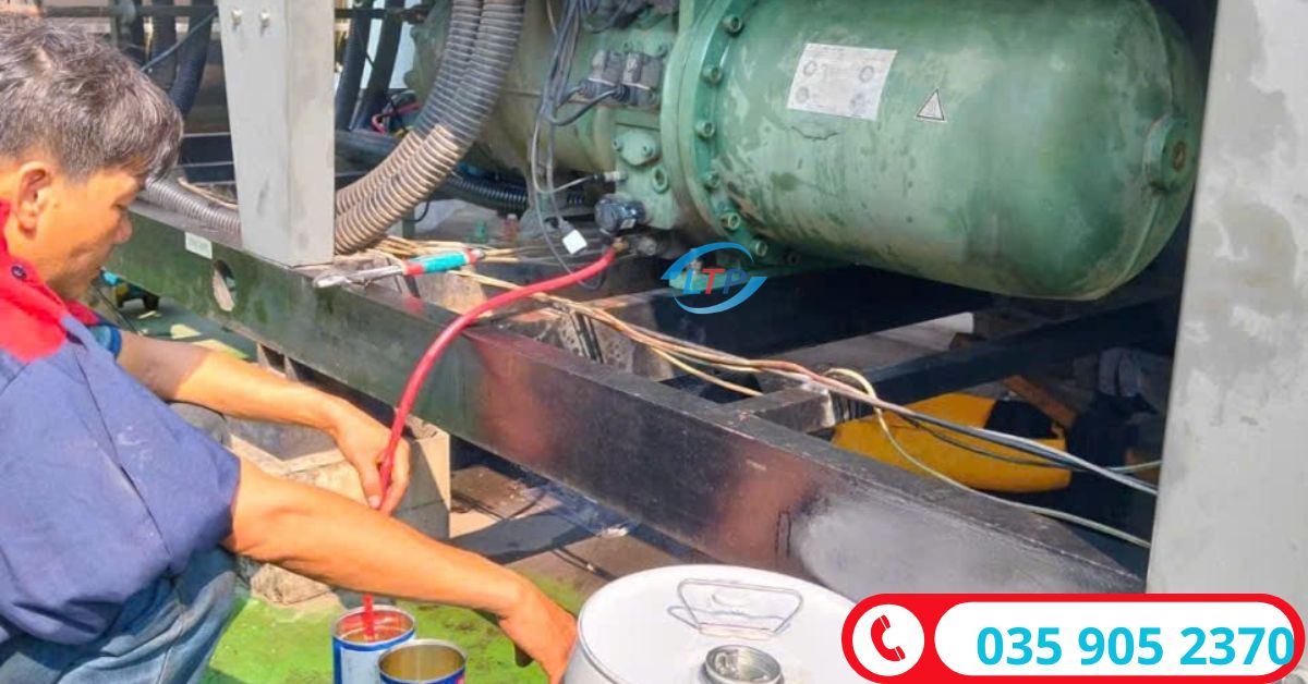 Sửa Chiller KCN Nam Tân Uyên Bình Dương – Bảo Dưỡng, Chẩn Đoán Và Xử Lý Sự Cố