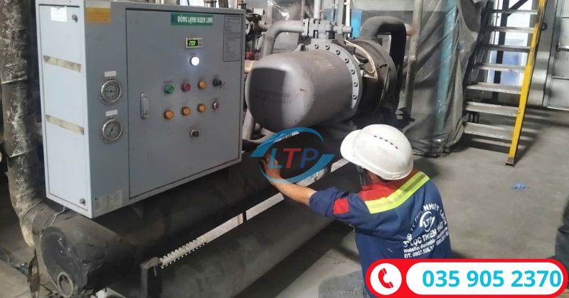 top 1 đơn vị chuyên bảo dưỡng chiller trục vít