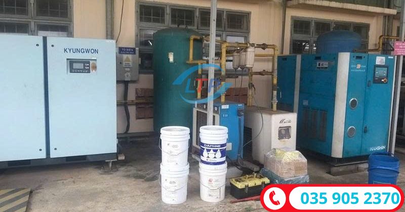 đơn vị chuyên nhận bảo dưỡng máy nén khí trục vít tại bình dương