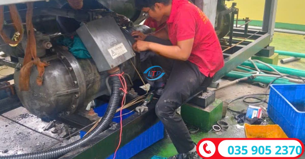 Dịch Vụ Bảo Trì, Sửa Chữa Chiller Tại KCN Bình An – Giải Pháp Nhanh Cho Nhà Máy Hoạt Động Ổn Định