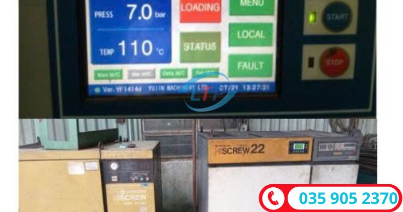 kiểm tra sửa chữa bộ điều khiển máy nén khí