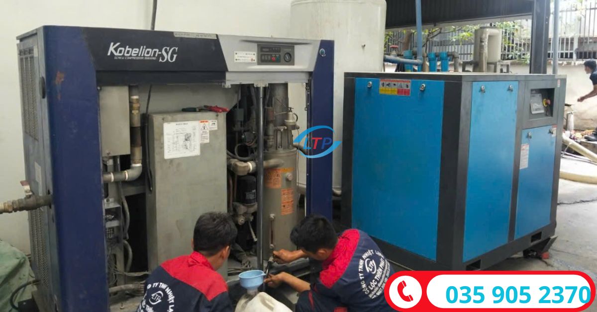 Dịch Vụ Bảo Dưỡng Sửa Chữa Máy Nén Khí Tại KCN Việt Hương
