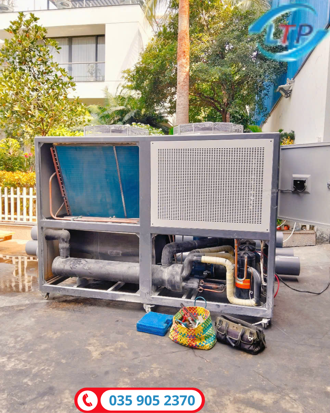 Dịch vụ sửa máy lạnh công nghiệp tại KCN Nhơn Trạch – Đồng Nai | Lộc Thiên Phát