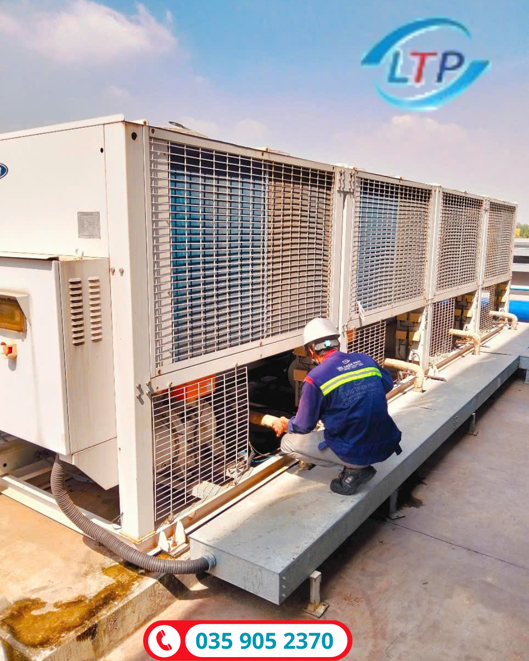 Dịch Vụ Sửa Máy Lạnh Công Nghiệp Tại Khu Công Nghiệp Amata – Đồng Nai | Lộc Thiên Phát