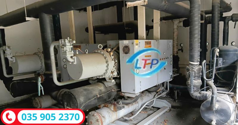 sửa chữa chiller công nghiệp - Lộc Thiên Phát