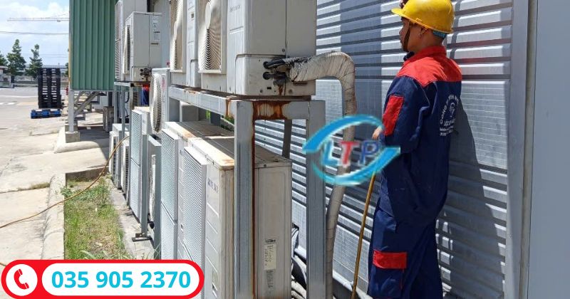bảo trì máy lạnh công nghiệp - lộc thiên phát
