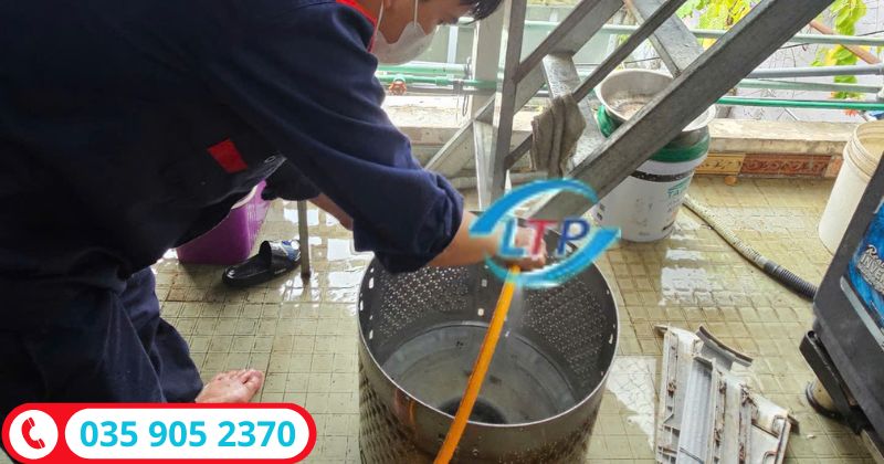 vệ sinh máy giặt tại nhà biên hòa đồng nai - lộc thiên phát