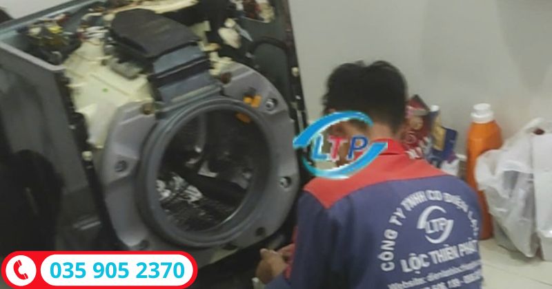 vệ sinh máy giặt tại nhà biên hòa đồng nai - lộc thiên phát