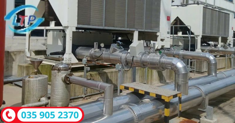 Sửa máy lạnh công nghiệp tại KCN Sóng thần - Lộc Thiên Phát