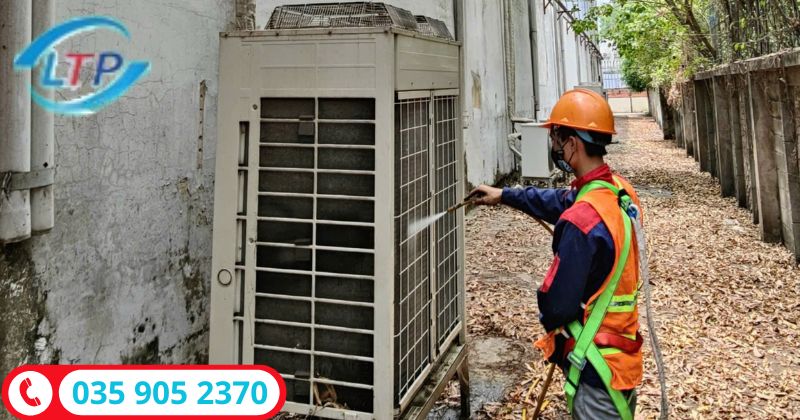 Bảo trì máy lạnh công nghiệp kcn Loteco Đồng Nai-Lộc Thiên Phát