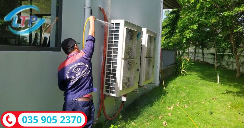vệ sinh máy lạnh tại nhà Biên Hòa Đồng Nai - Lộc Thiên Phát