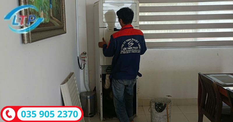 Bảo trì máy lạnh  kcn Loteco Đồng Nai-Lộc Thiên Phát