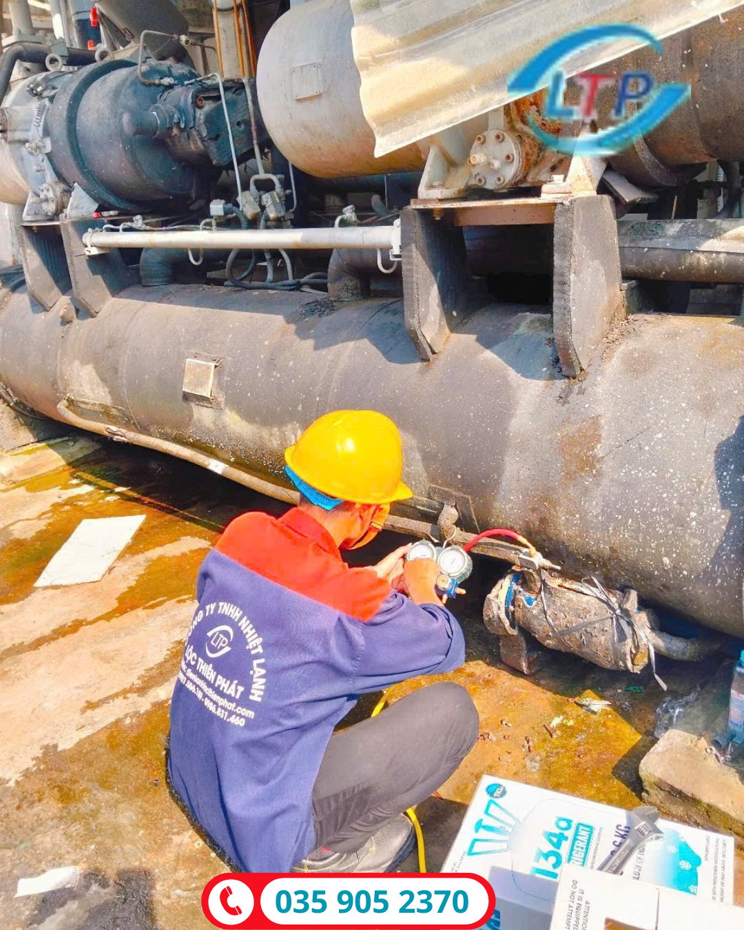 Sửa Chữa Chiller | Điện Lạnh Công Nghiệp Lộc Thiên Phát