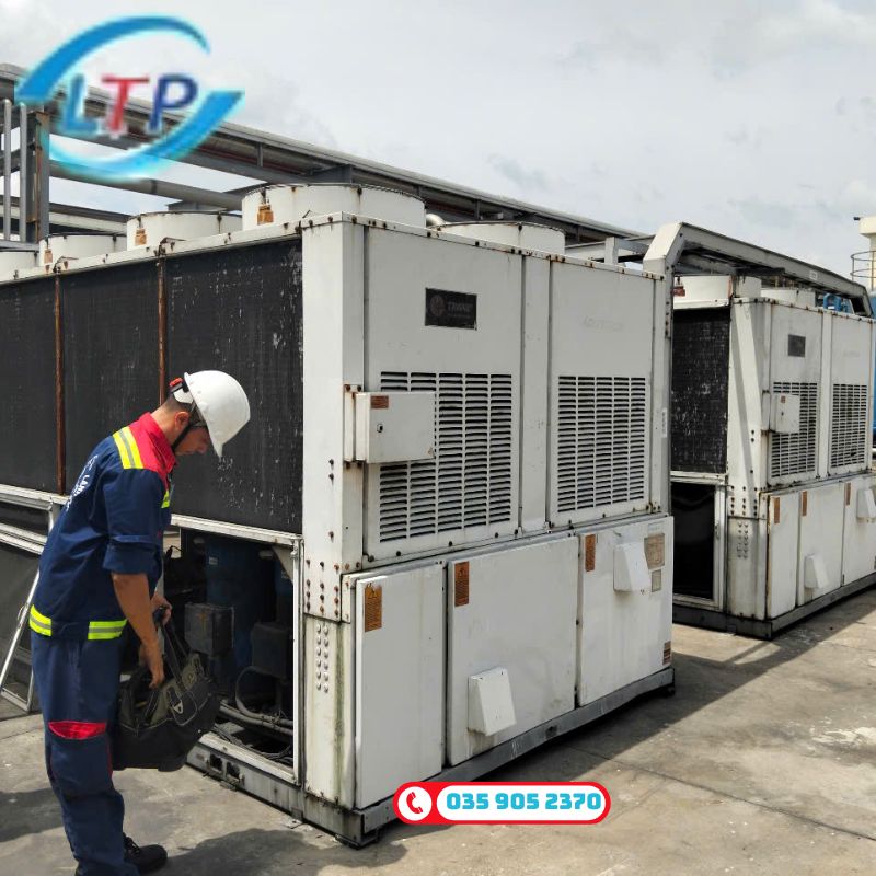 sửa Chiller công nghiệp tại Bình Dương - lộc thiên phát