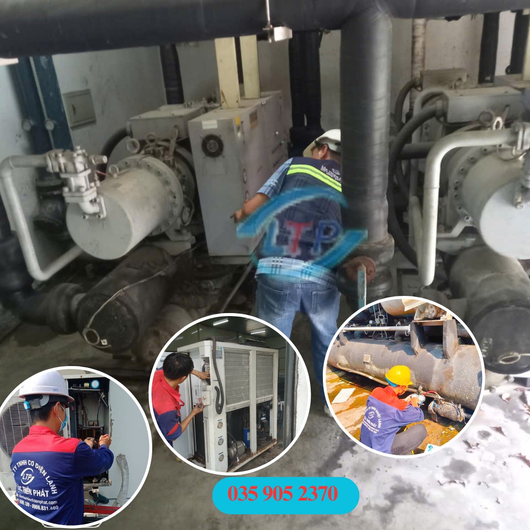 sửa chữa chiller tại tam phước đồng nai