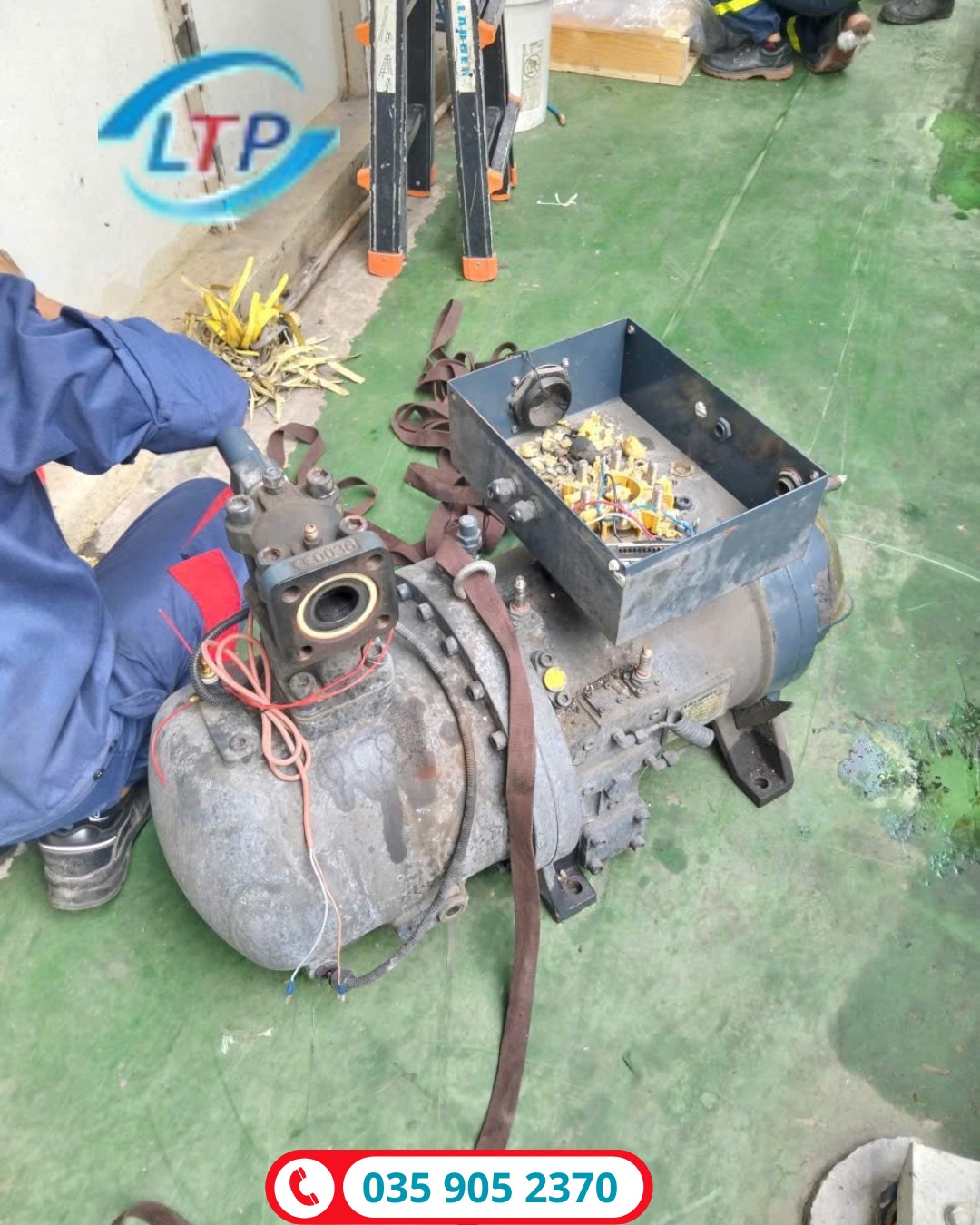 Đại Tu Máy Nén Khí Fusheng bình dương