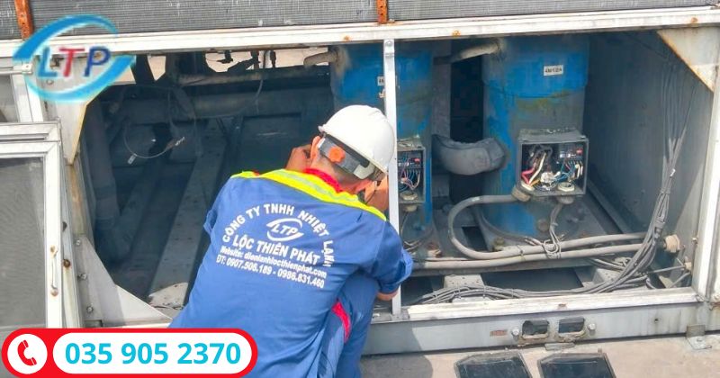 Sửa chiller tại Bình Dương -Lộc Thiên Phát