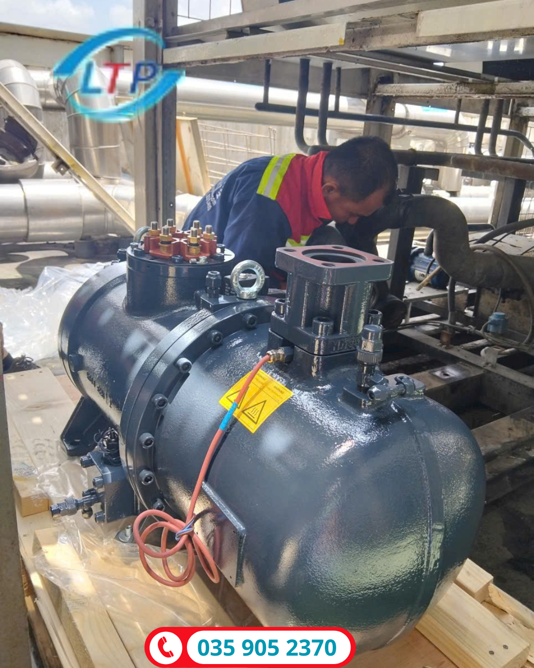 sửa chữa Chiller  Bình Dương - Lộc Thiên Phát