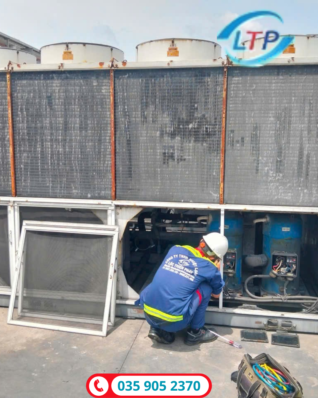 sửa chữa chiller tại đồng nai- lộc thiên phát