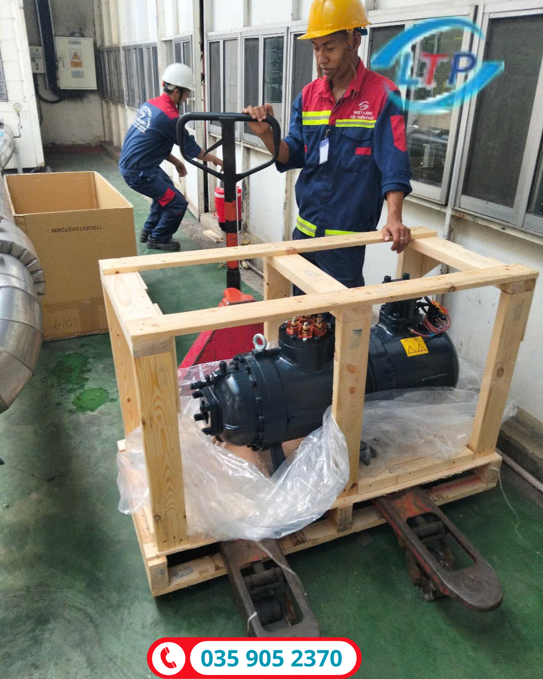 sửa máy nén hanbell bình dương - lộc thiên phát